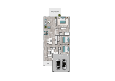 a floor plan of the integra condos